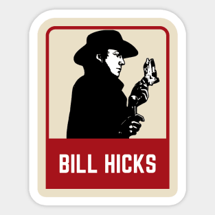 Bill hicks~~~80s retro Sticker
